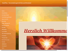 Tablet Screenshot of heidi-rau-verlag.de